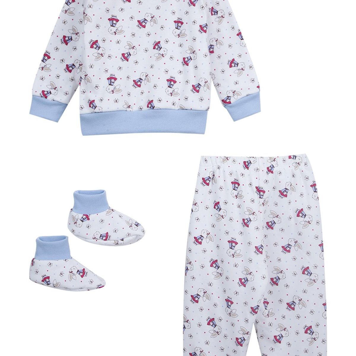 SANTANA - Pijama Térmica Bebé Malva