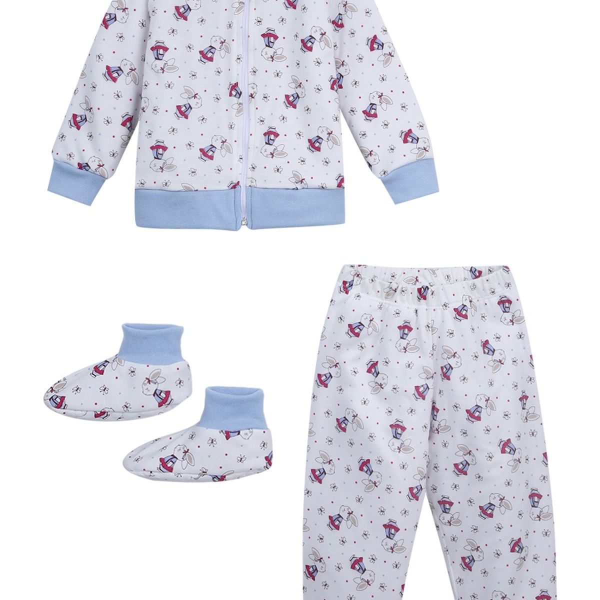 SANTANA - Pijama Térmica Bebé Malva