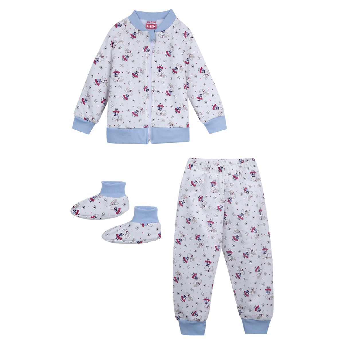 SANTANA - Pijama Térmica Bebé Malva