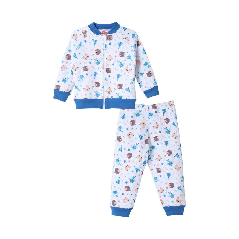 SANTANA - Pijama Térmica Niña Turquesa_.