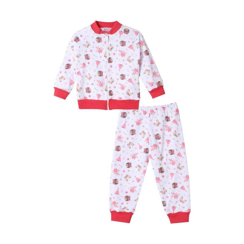 SANTANA - Pijama Térmica Niña Coral_.