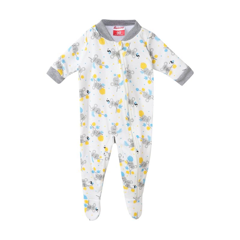SANTANA - Pijama Térmica Bebé Turquesa_.