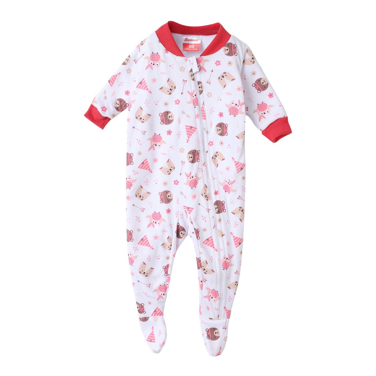 SANTANA - Pijama Térmica Bebé Coral