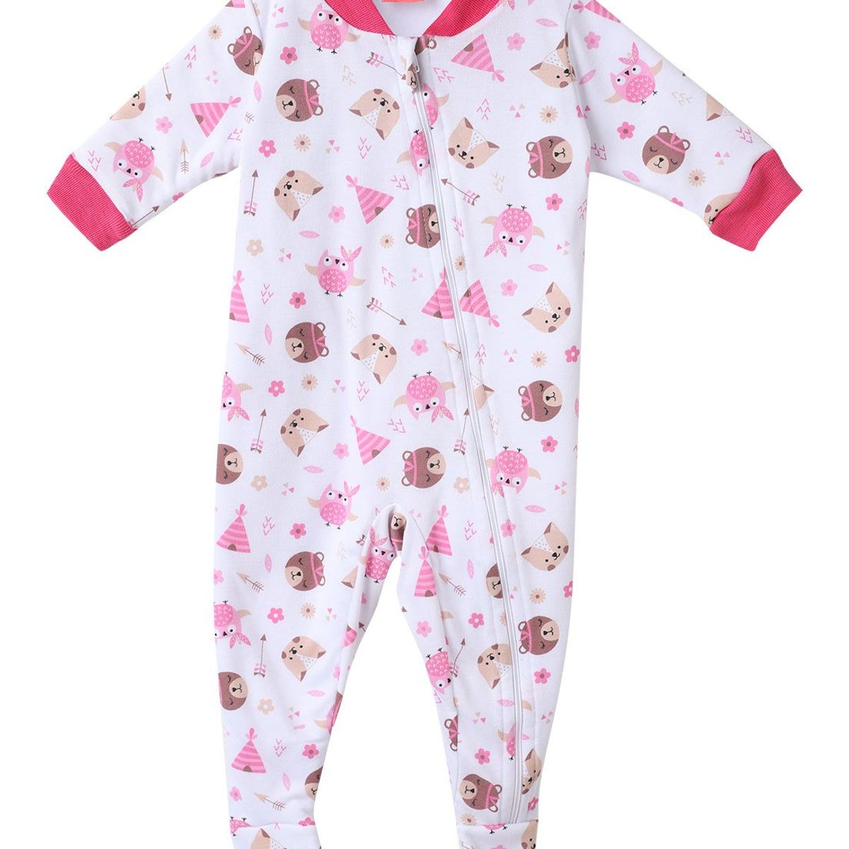 SANTANA - Pijama Térmica Bebé Rosado