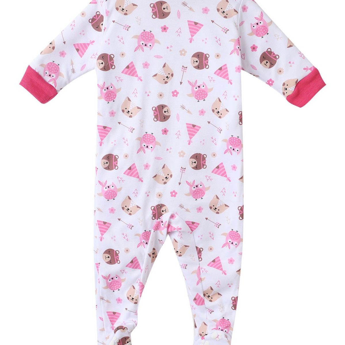 SANTANA - Pijama Térmica Bebé Rosado