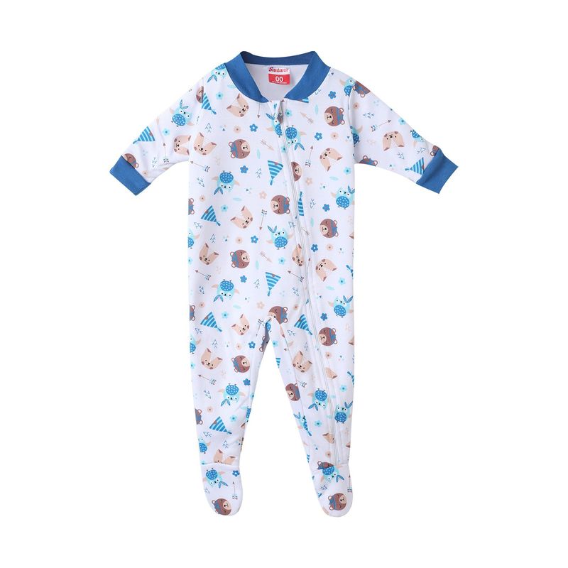SANTANA - Pijama Térmica Bebé Turquesa_.