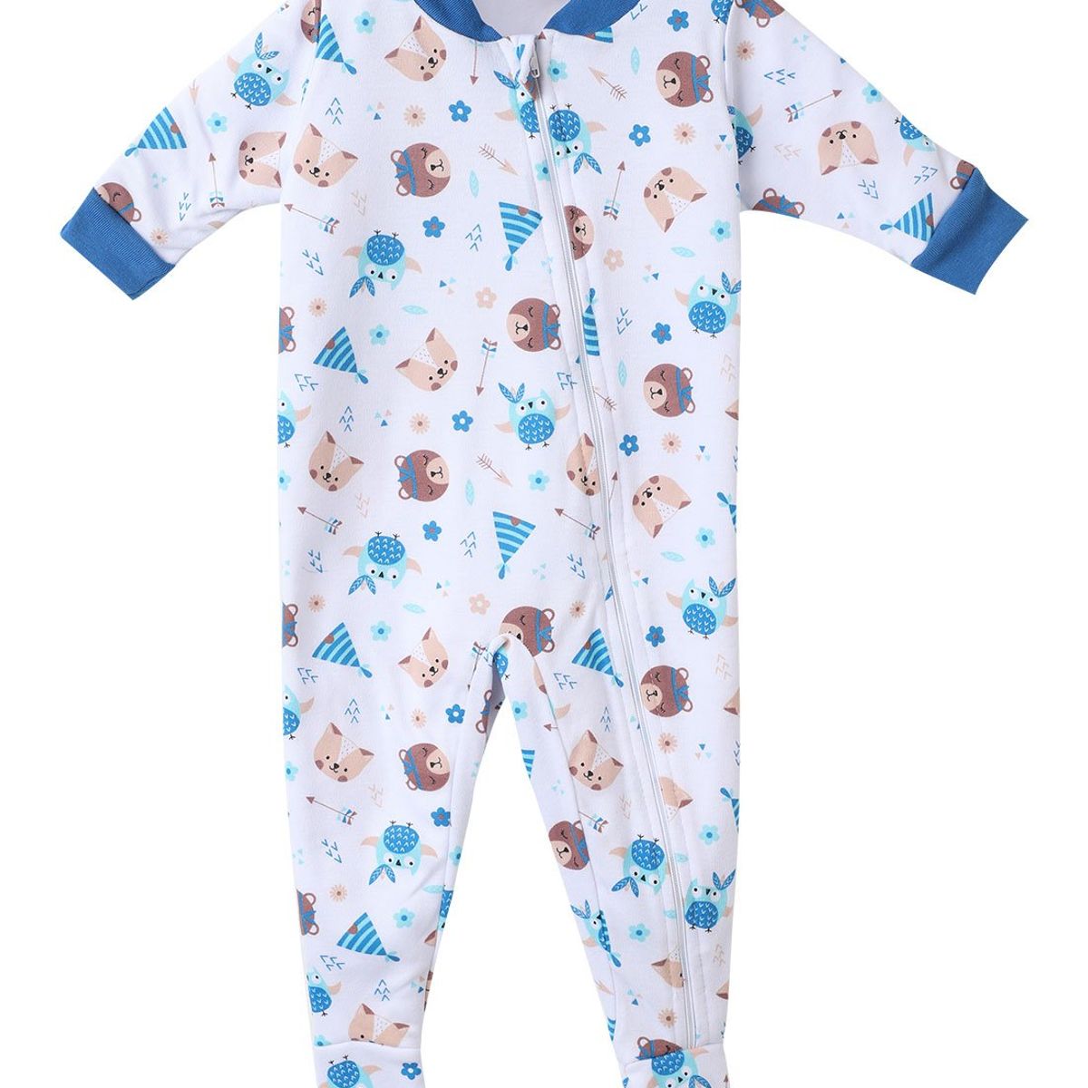 SANTANA - Pijama Térmica Bebé Turquesa