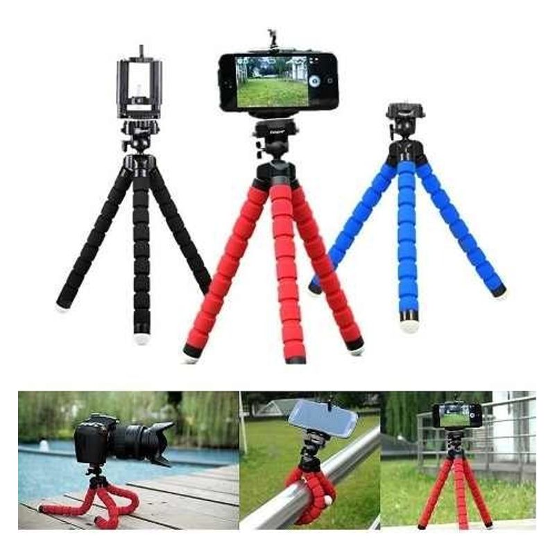 GENERICO - Tripode flexible  celular camara soporte smartphone holder