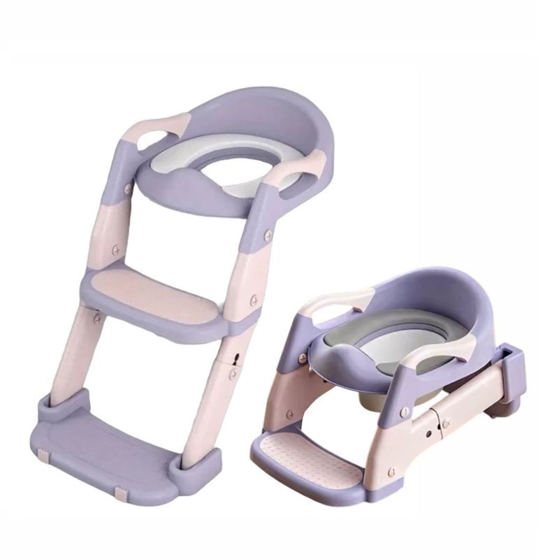 GENERICO - Vasenilla Y Asiento Inodoro Para Baño Bebe Con Escalera