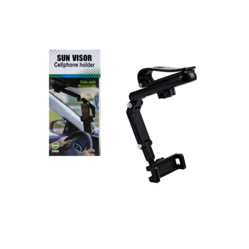 GENERICO - Soporte Celular Parasol  Holder Carro Con Visera Parasol