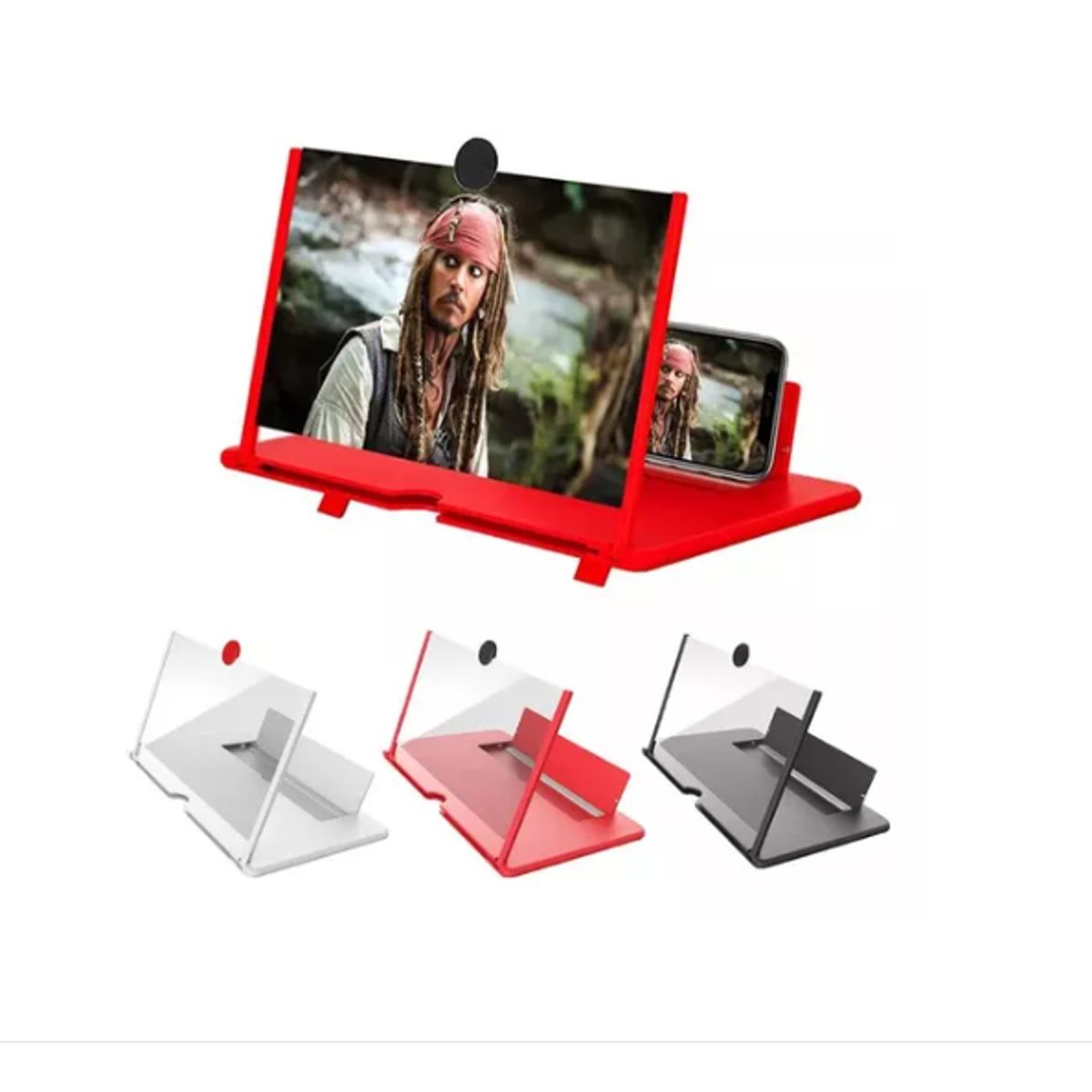 GENERICO - Amplificador De Imagen Lupa Pantalla Celular Portátil 3d