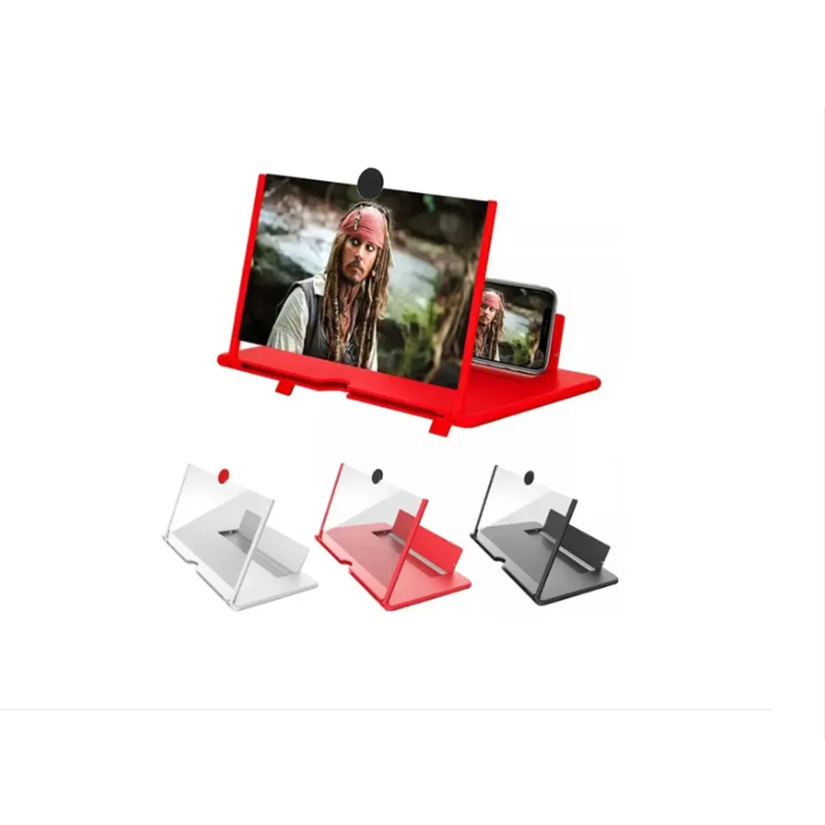 GENERICO - Amplificador De Imagen Lupa Pantalla Celular Portátil 3d