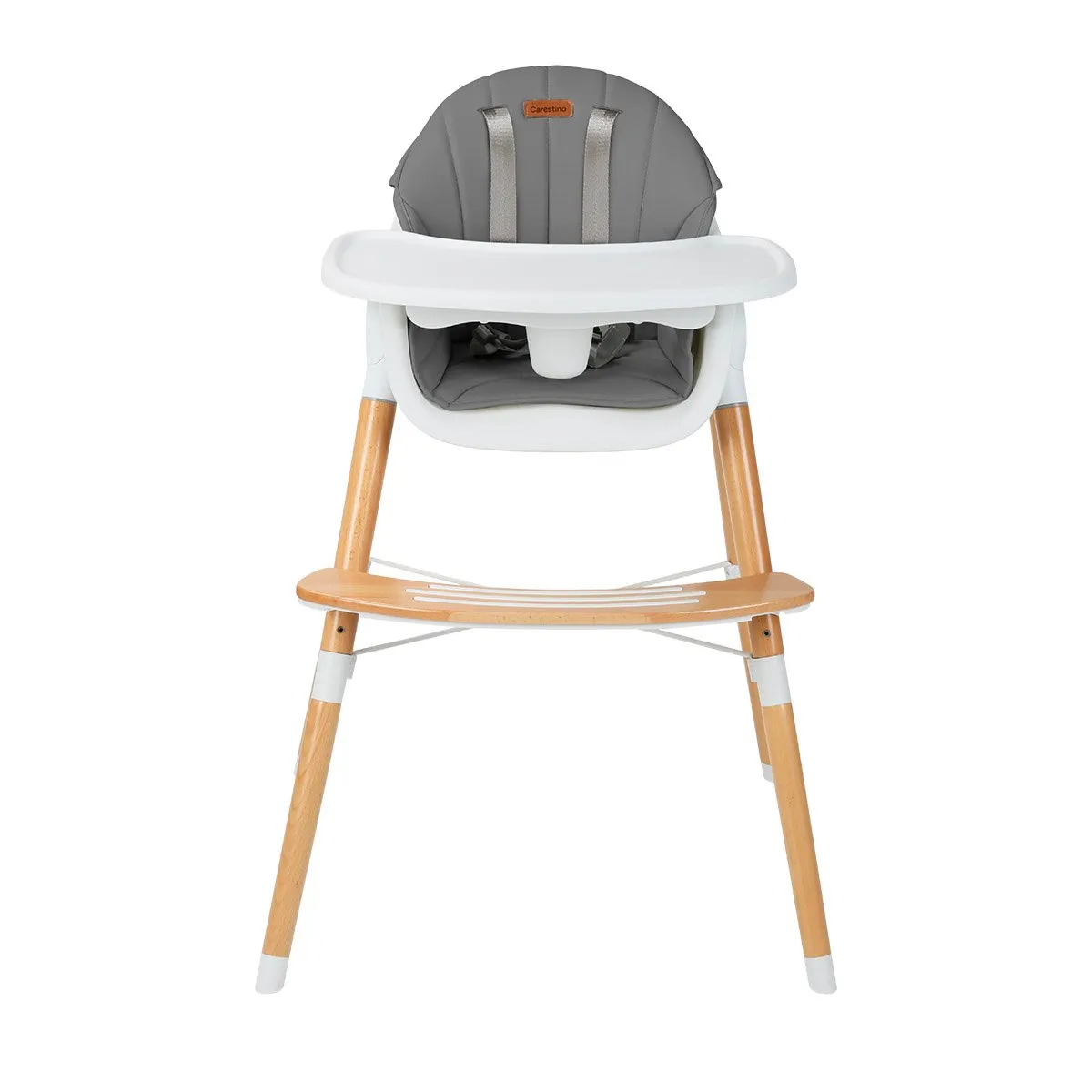 CARESTINO - Silla Comedor Estocolmo Gris Oscuro