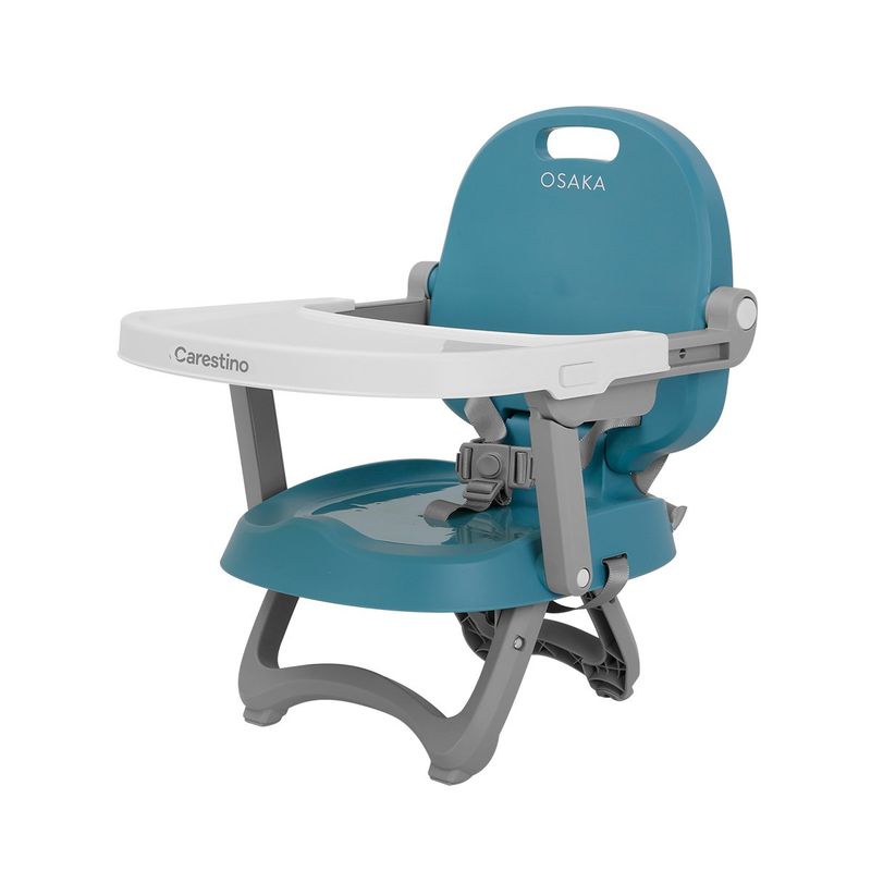 CARESTINO - Silla de comer Booster Osaka Azul