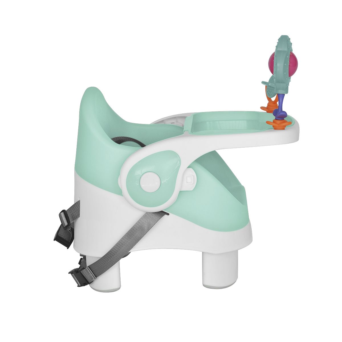 CARESTINO - Silla Comedor Booster Verde Agua