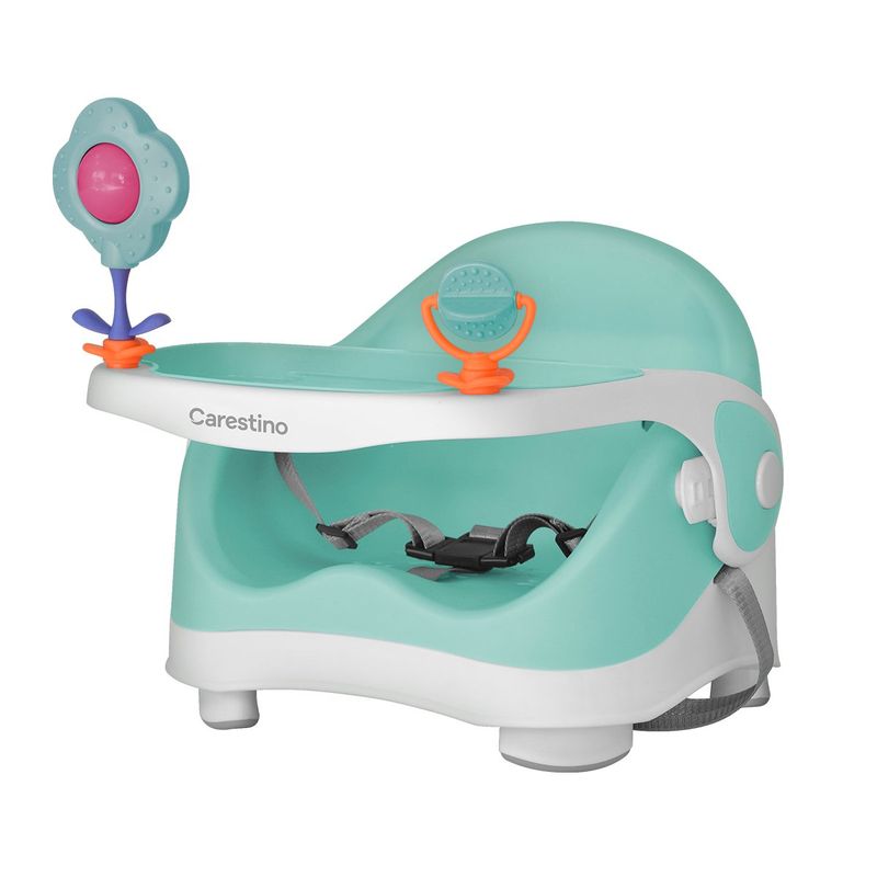 CARESTINO - Silla de comer Booster Verde