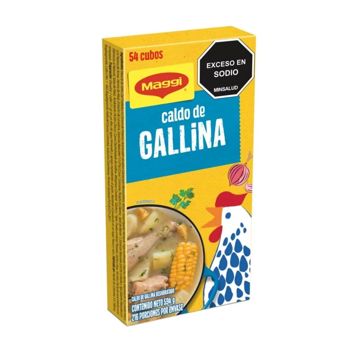 MAGGI - Caldo de Gallina Maggi x 54 Cubos