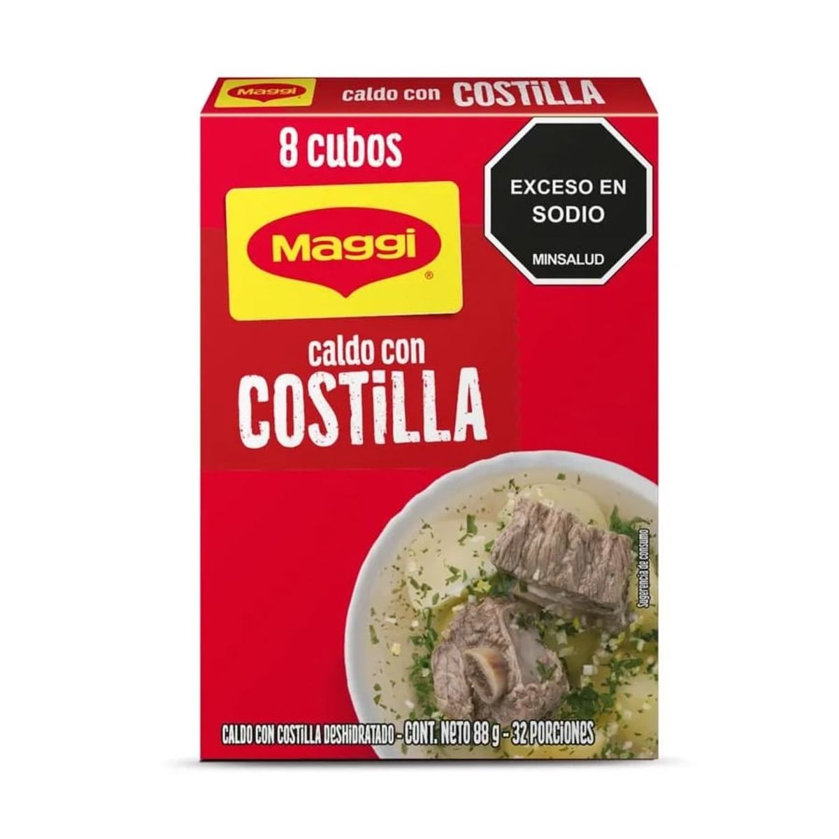 MAGGI - Caldo con Costilla Maggi 8 cubos