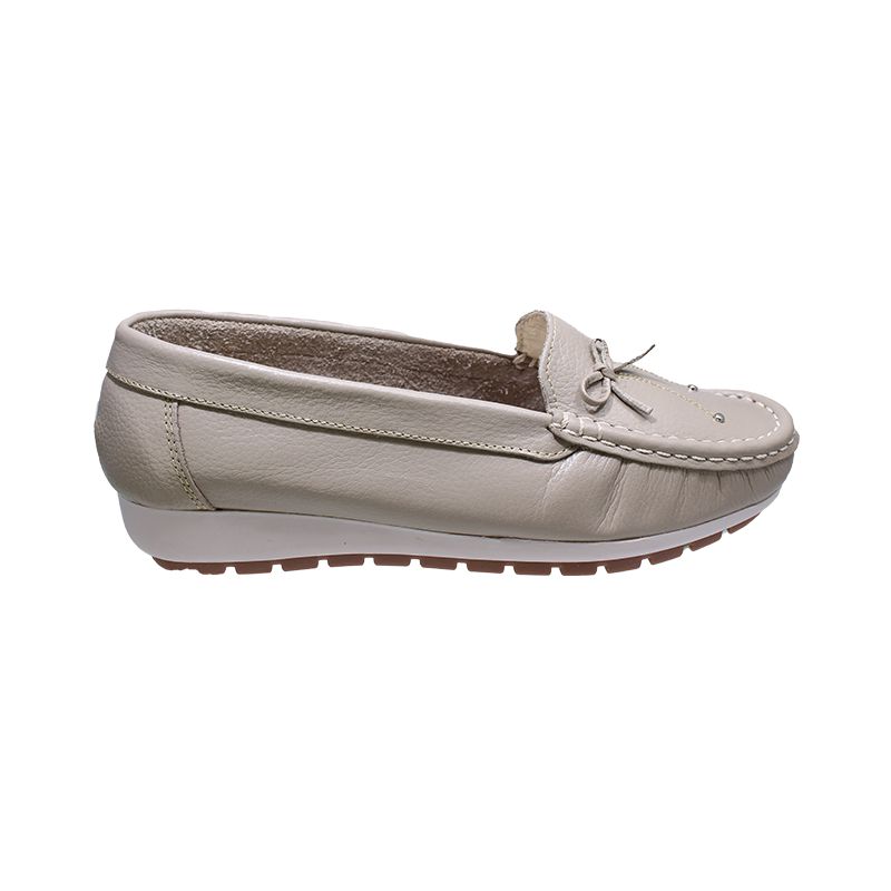 GENERICO - Zapato Cuero Mocasín Para Mujer