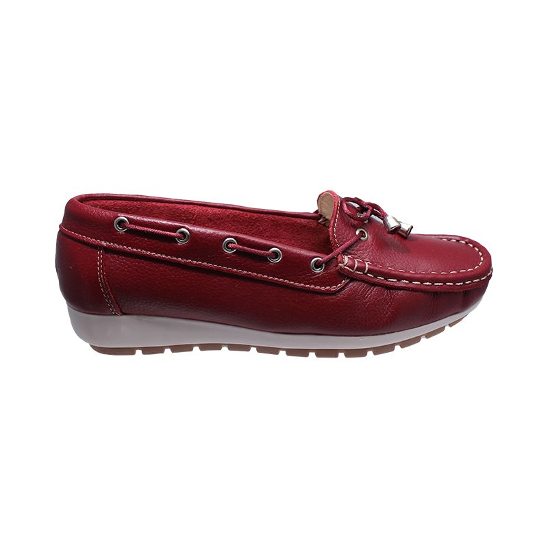 GENERICO - Zapato Mocasín Tubular Cuero Para Mujer