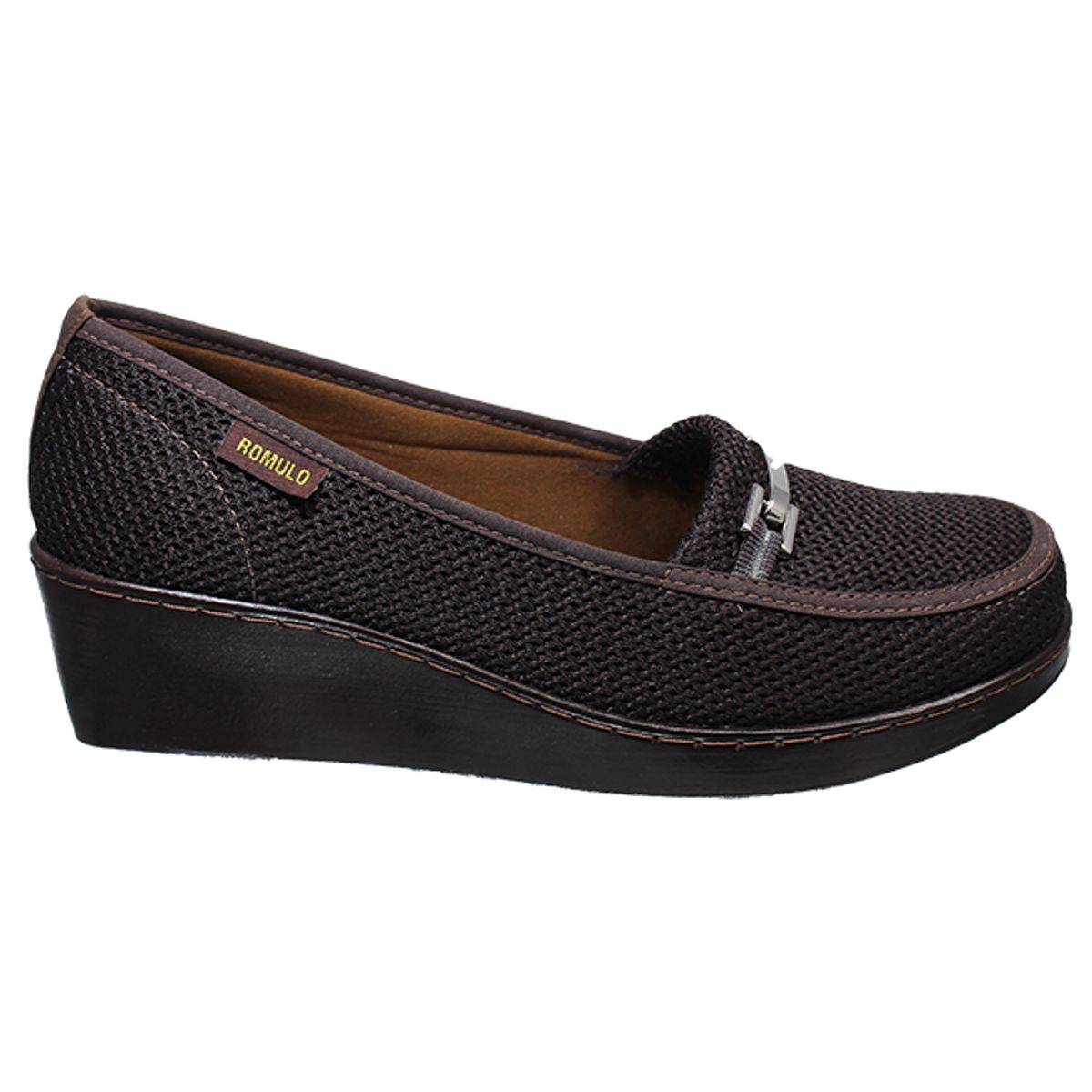 ROMULO - Zapato Romulo Mocasín Textil Hebilla