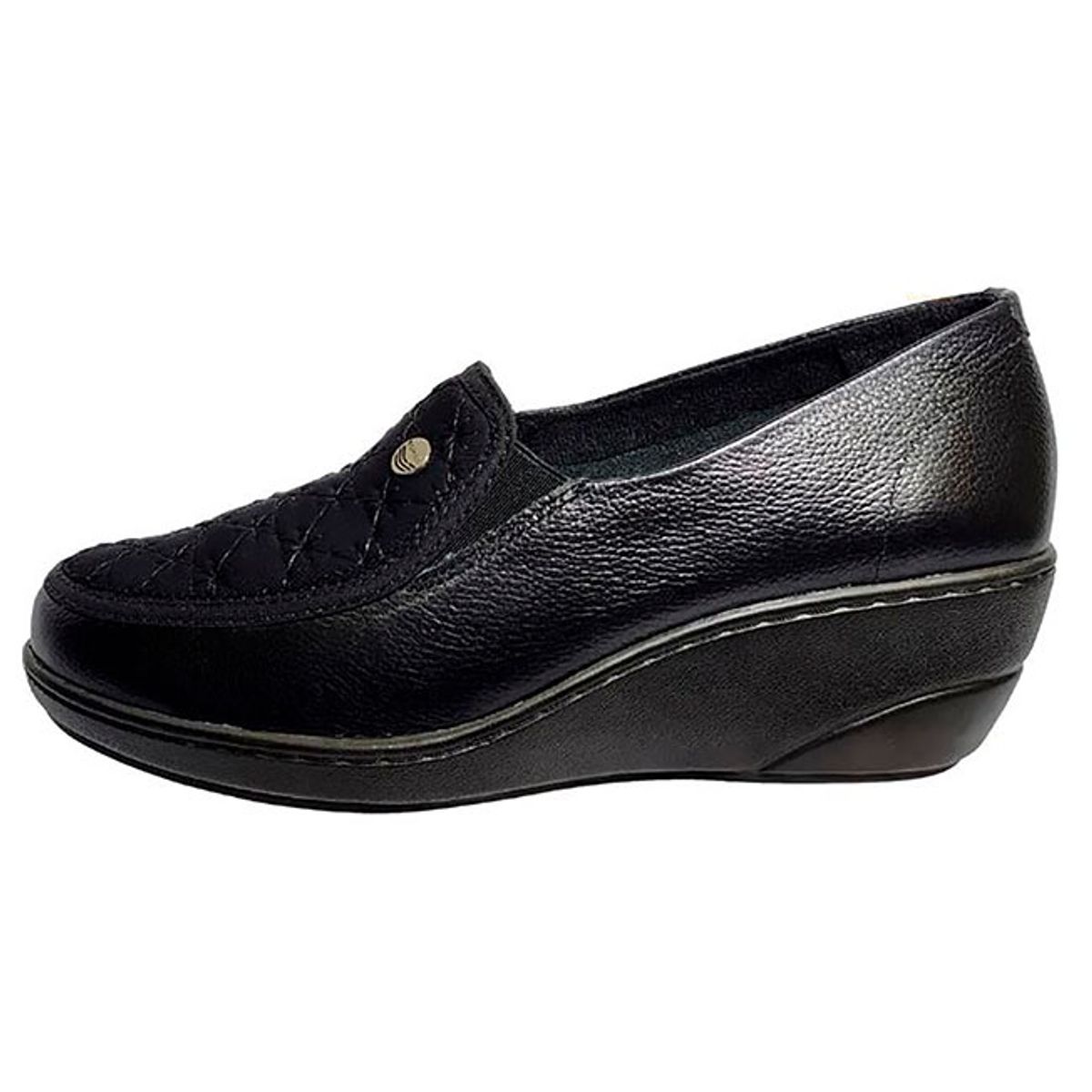 CALZADO ROMULO - Romulo Mocasín Dama Cuero Por Licra