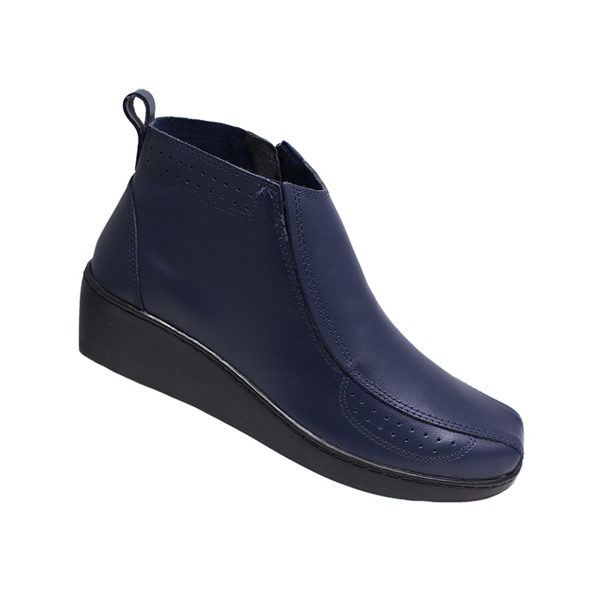 CALZADO ROMULO - Botín Dama Romulo Cuero Ajuste Cremallera Tacón Corrido