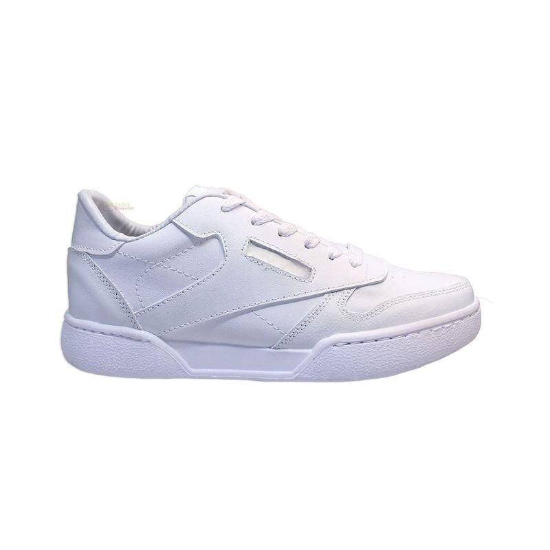 GENERICO - tenis genérico unisex colegial de amarrar en cuero