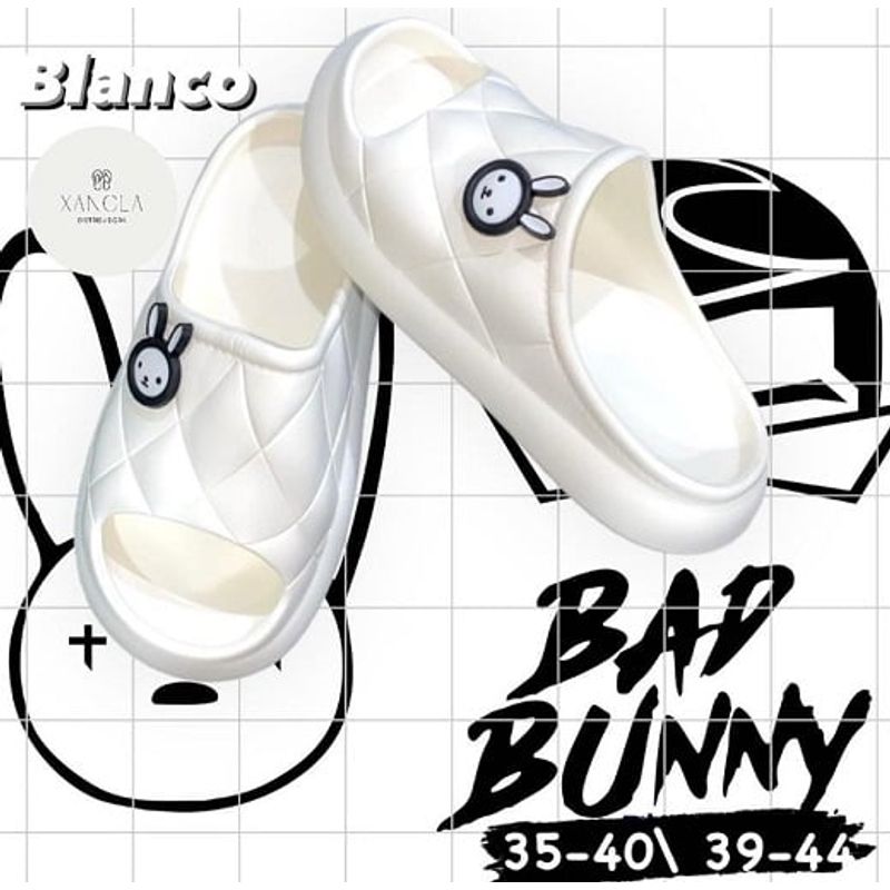 CALZADO BONT - SANDALIAS PARA DAMA Y CABALLERO COLOR BLANCO_.