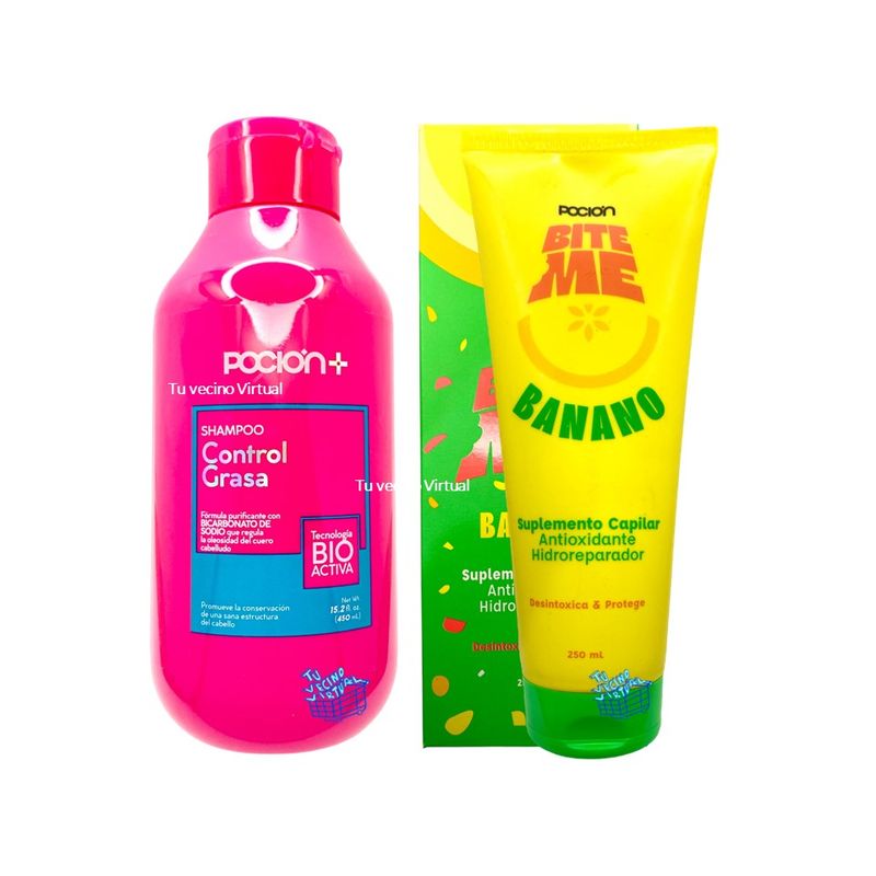 GENERICO - Kit X2 Shampoo Reparacion La Pocion