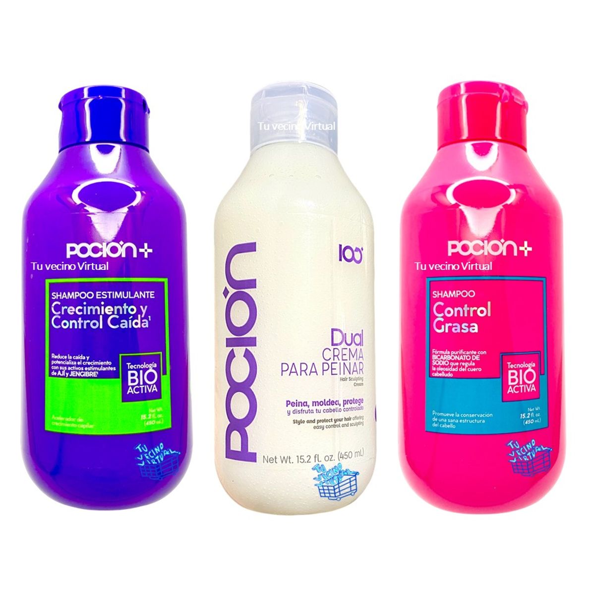 LA POCION - Kit X3 Crecimiento La Pocion