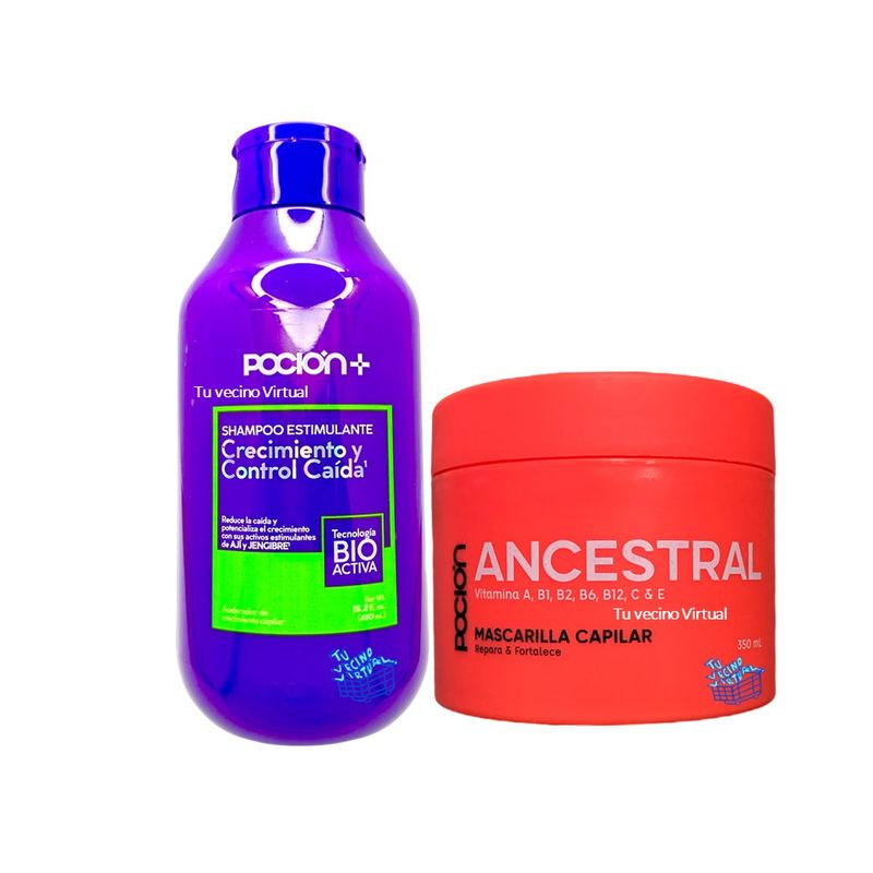 GENERICO - Kit Ancestral y shampoo La Pocion