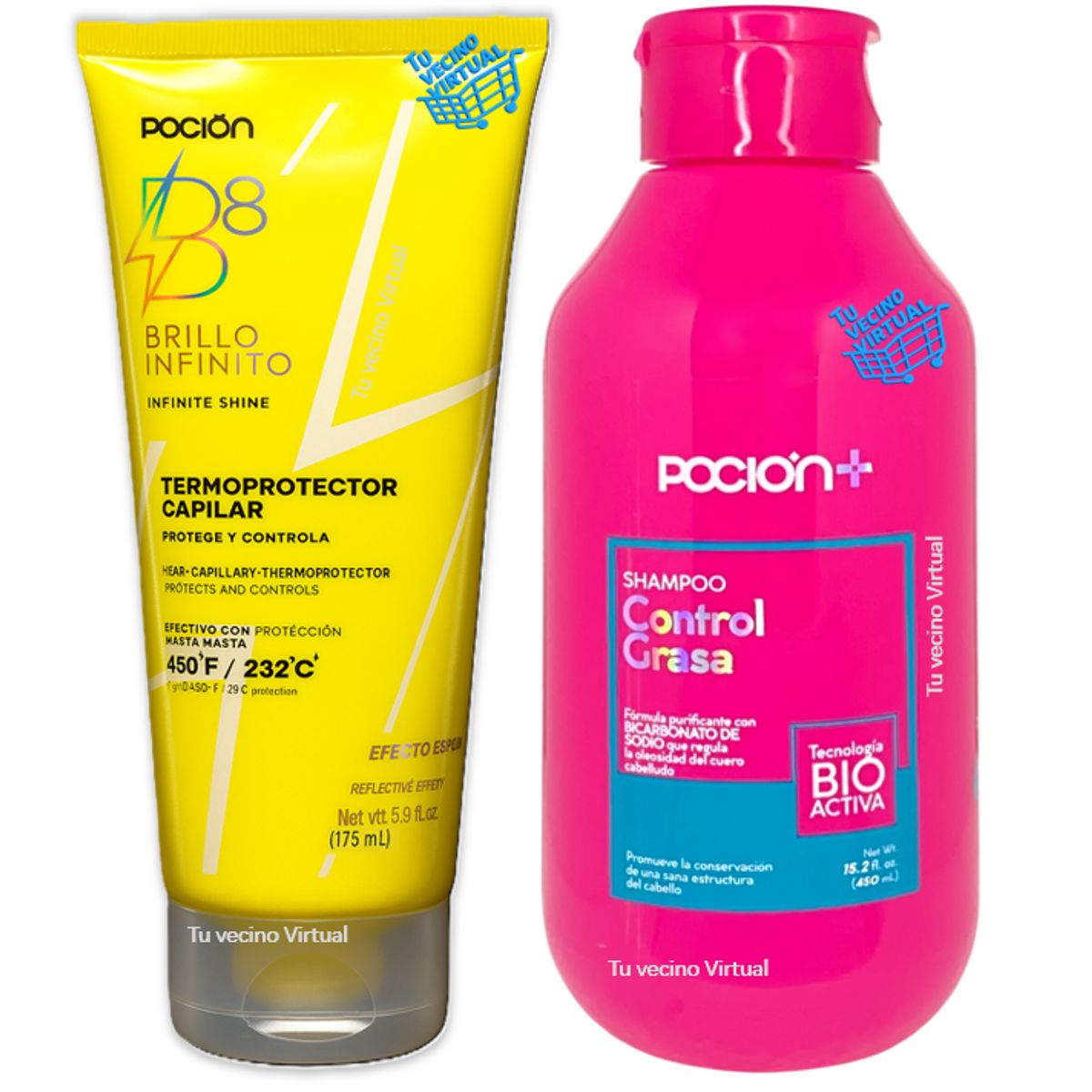 LA POCION - Shampoo y termoprotector La Pocion