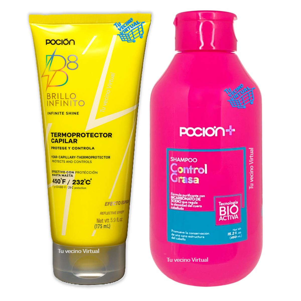 LA POCION - Shampoo y termoprotector La Pocion