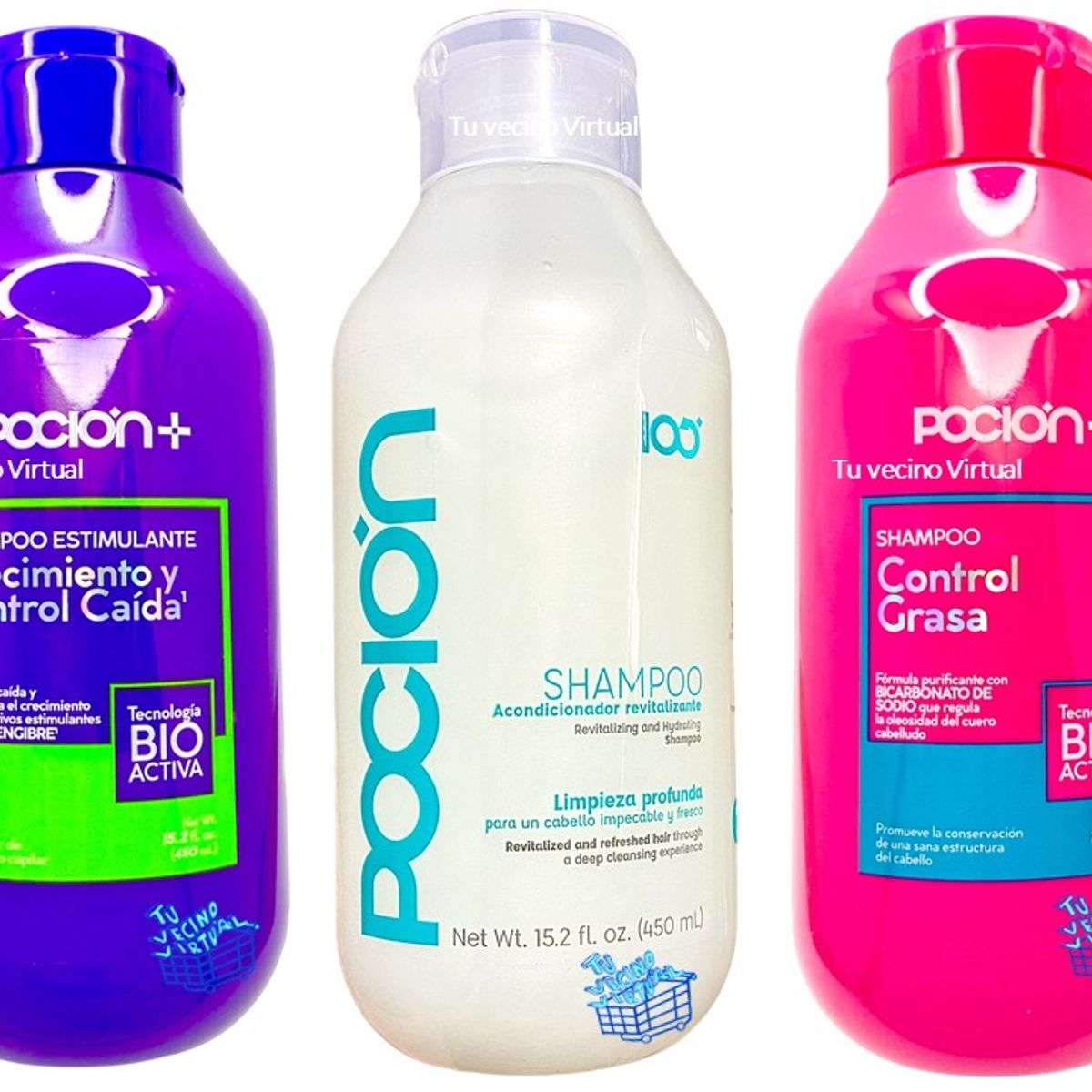 LA POCION - Kit X3 Shampoo La Pocion