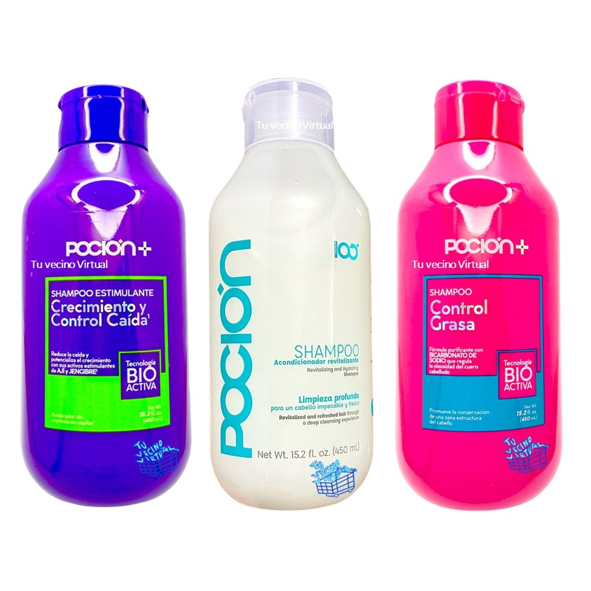 LA POCION - Kit X3 Shampoo La Pocion