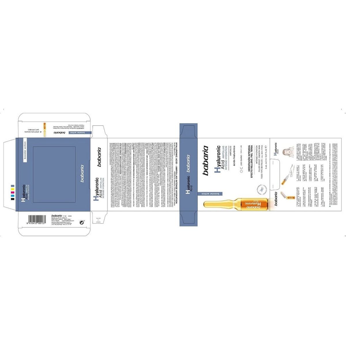 BABARIA - Ampolleta Babaria Acido Hialuronico X 2ml X 5Und