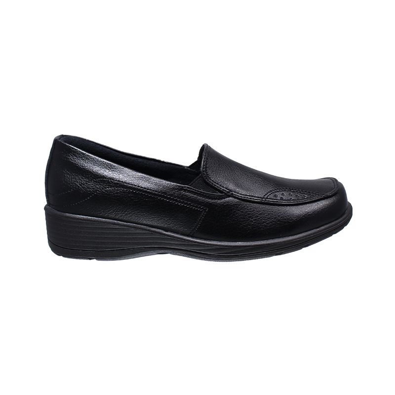 GENERICO - Zapato Mocasín Tacón Corrido Para Mujer