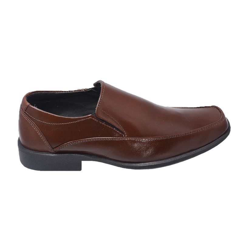 GENERICO - Mocasin Formal Caballero Cuero Nacional