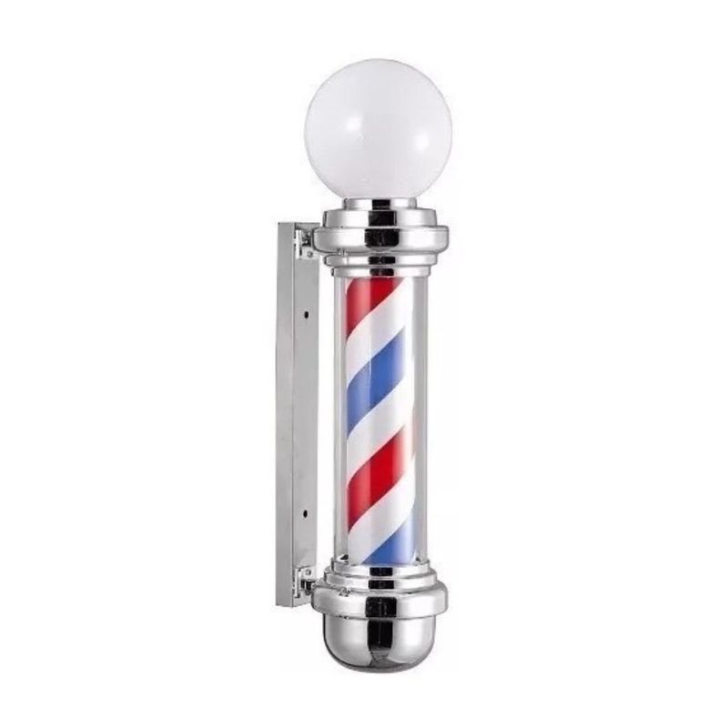 MOBLIHOUSE - Poste Barberia Peluqueria 68cm Lámpara Giratoria