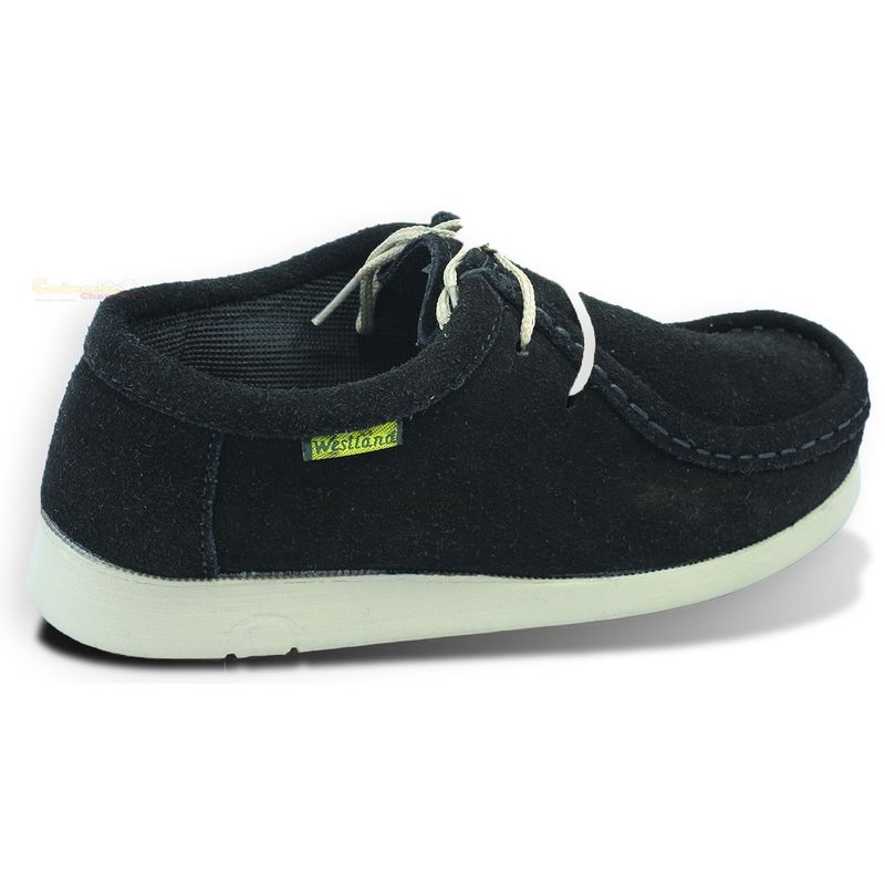 GENERICO - Calzado Wetland Cuero Gamuza Amarrar Suela Beige