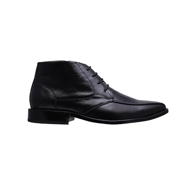 GENERICO - Botin Amarrar Formal Hombre Cuero Suela Caucholite