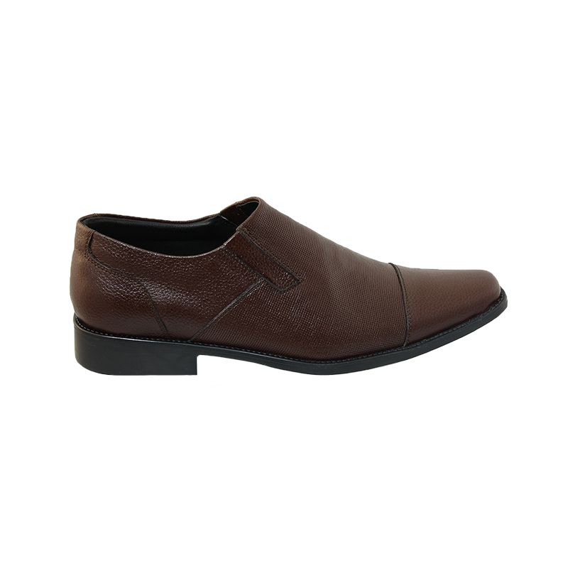 GENERICO - Calzado Formal Puntudo Hombre Mocasin Cuero Colombiano