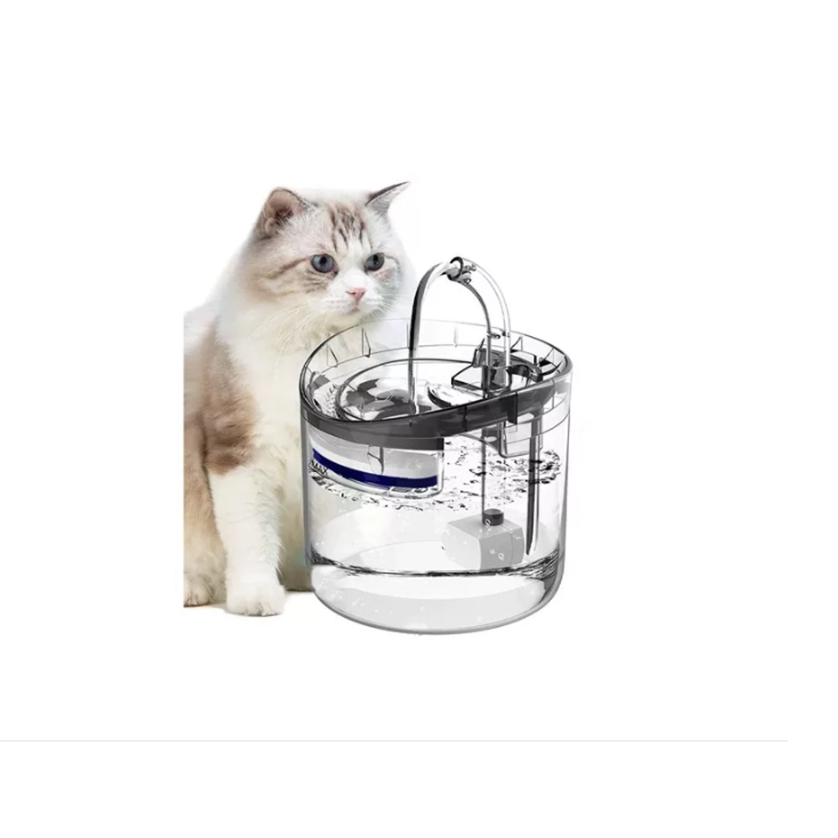 GENERICO - Fuente De Agua Gatos Bebedero Automatico Dispensador Agua