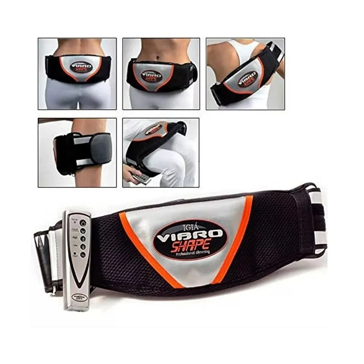 GENERICO - Masajeador Faja Cinturon Vibro STermo Reductora Moldea Tonifica
