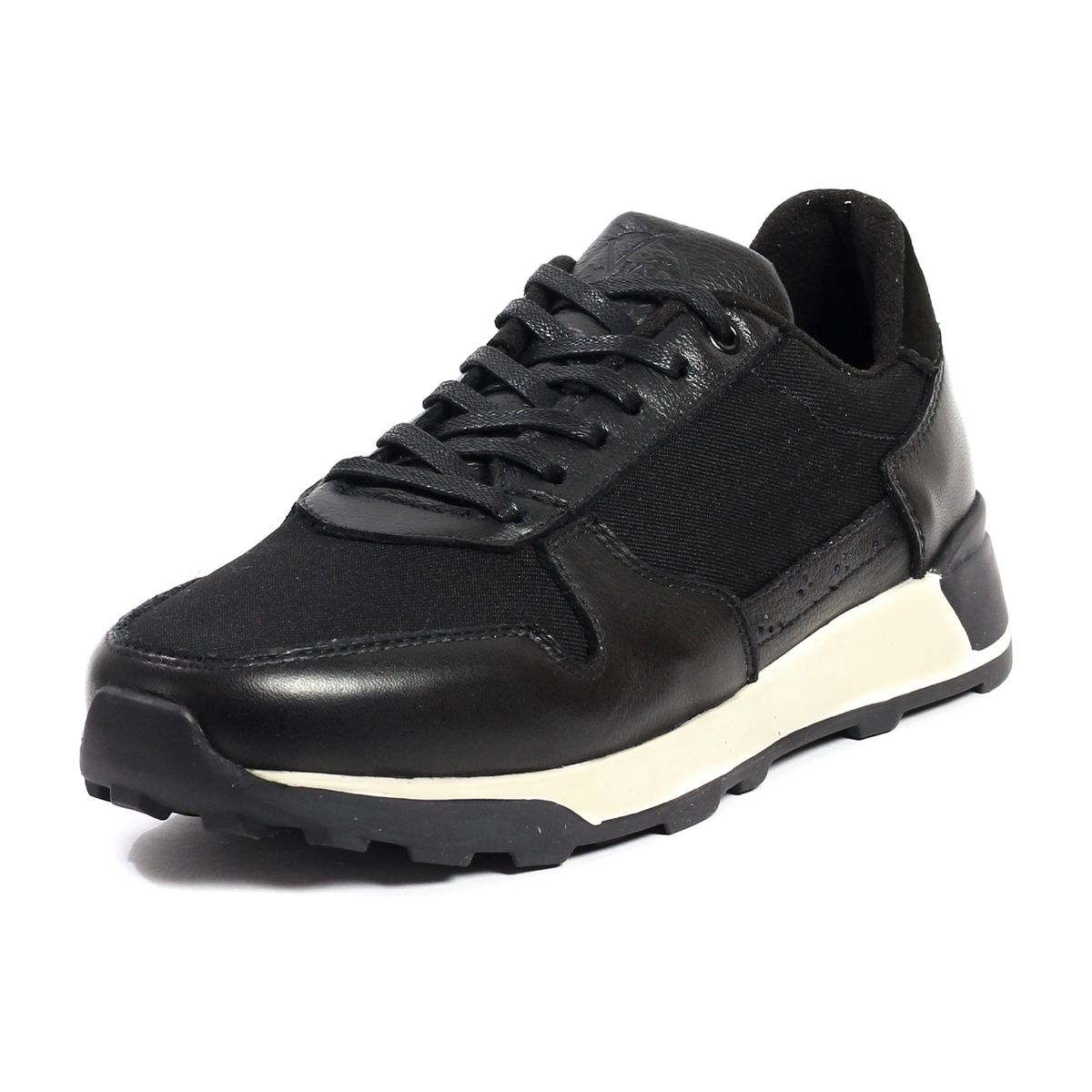 VIAR - Tenis Moda en Cuero Para Hombre VIAR Dukati01 Negro