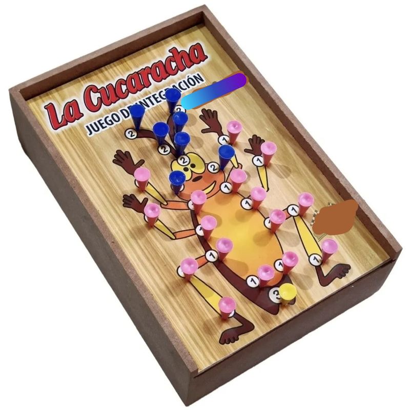 GENERICO - JUEGO DE MESA INTEGRACION FAMILIAR LA CUCARACHA 27 JUGADORE