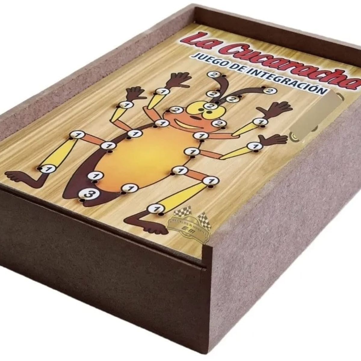 GENERICO - JUEGO DE MESA INTEGRACION FAMILIAR LA CUCARACHA 27 JUGADORE