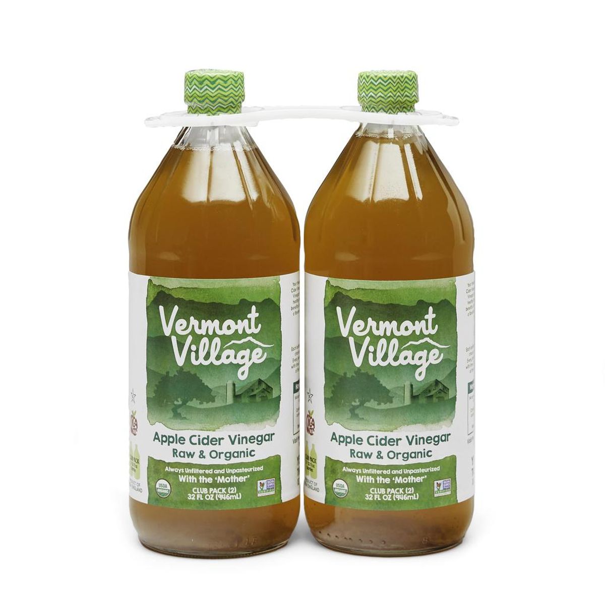 GENERICO - Vinagre Sidra Manzana Vermont 907ML x 2 unds