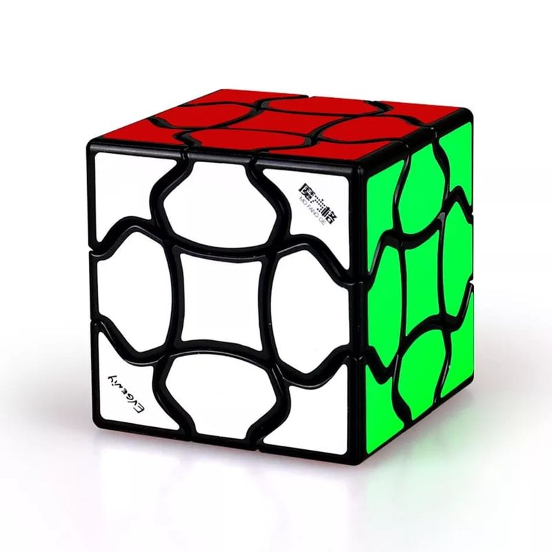 QIYI - Cubo Rubik 3x3 Qiyi SpeedCube Fluffy Black Original